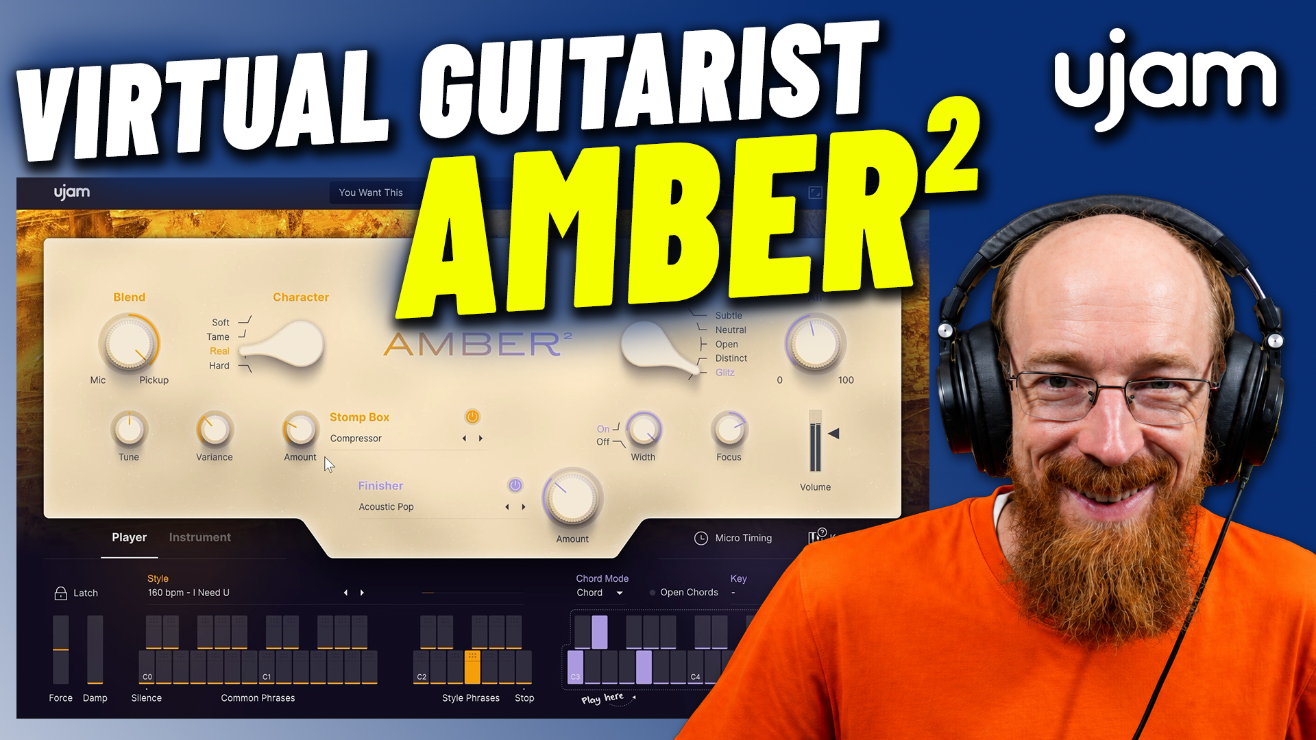 Amber 2 by UJAM and Guitar Silliness